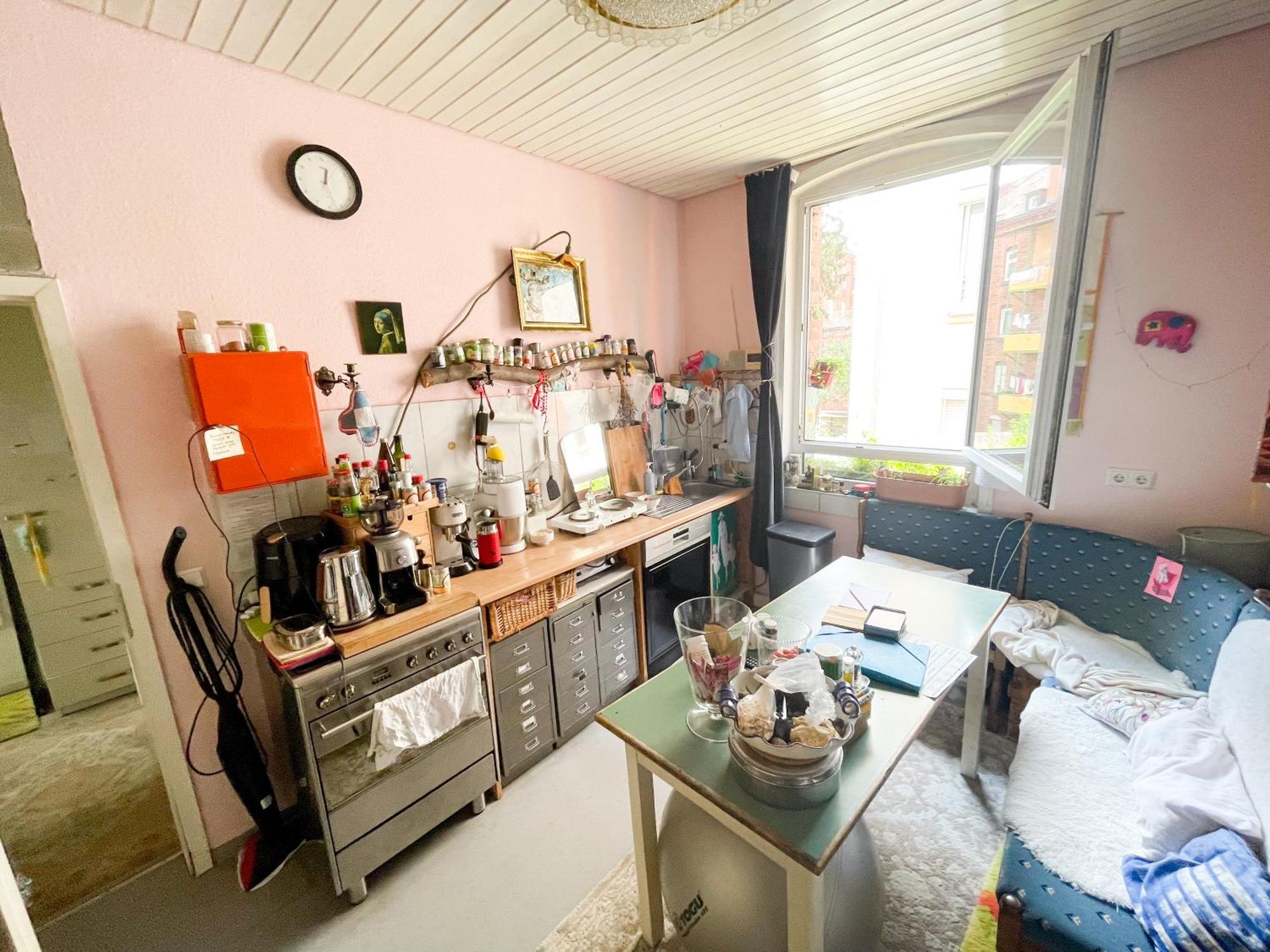Zimmer In Kuenstlerwohnung Stuttgart Buitenkant foto